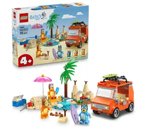LEGO® Bluey 11202 Bluey i rodzinna wycieczka samochodem na plażę / Liczba elementów: 133 / od 4 lat