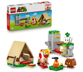 LEGO® Super Mario™ 72040 Kapitan Ropucha i jego obóz / Liczba elementów: 159 / od 6 lat