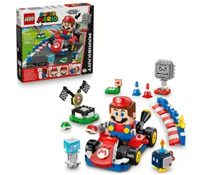 LEGO® Super Mario™ 72043 Mario Kart™ - Interaktywny LEGO® Mario™ i standardowy gokart / Liczba elementów: 278 / od 7 lat