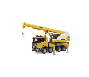 Ciężarówka Bruder Scania z dźwigiem Liebherr / od 4 lat