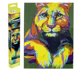 GRAFIX Obraz diamentowy Pantera 40x50 cm