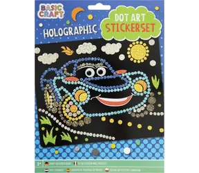 GRAFIX Holograficzny obraz mozaikowy Samochód 22x18 cm / od 3 lat