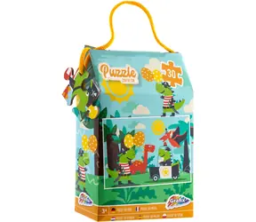GRAFIX Puzzle Dinosaur Party / 30 elementów / od 3 lat