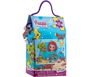 GRAFIX Puzzle Syrenka / 30 elementów / od 3 lat