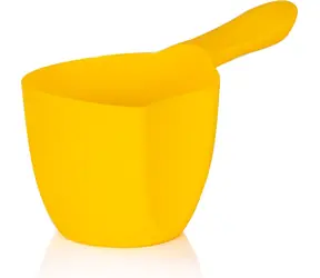 CHIPOLINO Kubek do płukania kąpieli Little Fish żółty