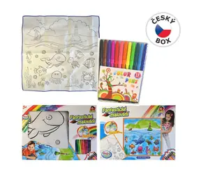 MaDe 94523 - Magiczne malowanie markerami, kolorowe