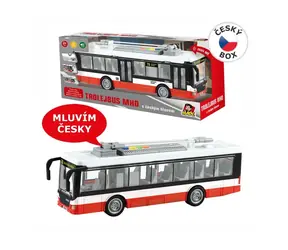 MaDe 08517 - Trolejbus z głosem Czechy , 7 x 10 x 28 cm