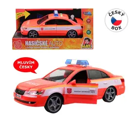 MaDe 23500 - Wóz strażacki z Czechy głosem, pudełko CZ