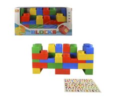 MaDe 98330 - Kostki 32 szt. kolorowe