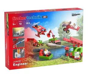 Fischertechnik Junior Engineer / 153 części / 12 modeli / od 5 lat