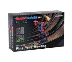 Fischertechnik Advanced Gra planszowa: Ping-pong Kręgle / 114 elementów / od 7 lat