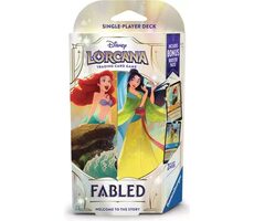 Disney Lorcana: Fabled - Zestaw startowy Amber & Saphire (Arielle i Mulan) / od 8 lat