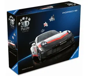 Puzzle 3D Ravensburger Iconics: Porsche 911 GT3 Cup / 108 elementów / od: 8 lat