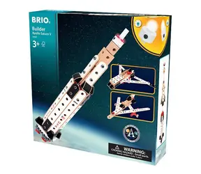 Zestaw konstrukcyjny Brio BUILDER NASA Apollo Saturn V / od 3 lat 