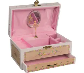 GOKI Play Jewelry Box Flower Song, Melodia: Jezioro łabędzie