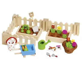 GOKI My Little Garden - akcesoria do domku dla lalek / od 3 lat
