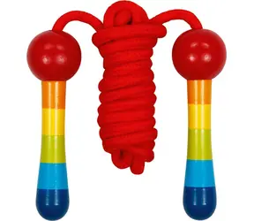 GOKI Skakanka regulowana Rainbow 200 cm / od 4 lat