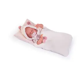 Antonio Juan 33340 LUNA - realistyczna śpiąca lalka-niemowlak z miękkim materiałem - 42 cm / od 3 lat