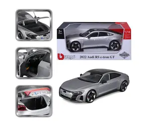 Bburago Top Audi RS E-tron GT Silver / skala 1:18