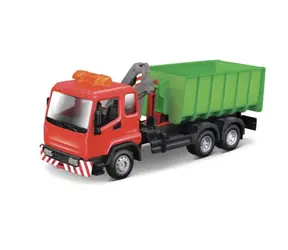 Ciężarówka hakowa i dźwigowa Bburago / skala 1:43