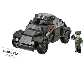 COBI 2657 II WW Sd.Kfz. 222, 1:28, 502 k, 1 f