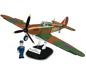Cobi 5762 Hawker Hurricane z II wojny światowej nr 302 Sqn. RAF, 1:32, 375 KM, 1 f