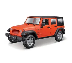 Maisto - 2015 Jeep Wrangler Unlimited, metaliczny pomarańczowy, 1:24
