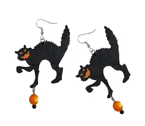 Kolczyki Rappa Witch Cat/Halloween