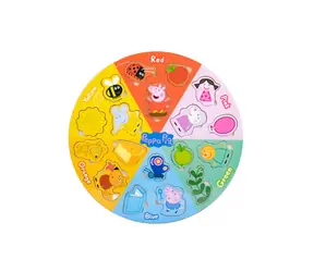 PEPPA PIG - Kolorowa układanka z kształtami / od 3 lat