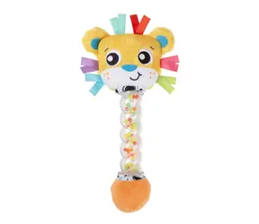 Playgro - Grzechotki Lew z koralikami / od 3 miesięcy