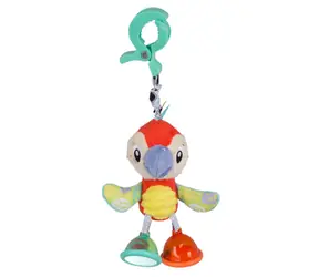 Playgro - Papuga wisząca z klipsem / od 0+ lat