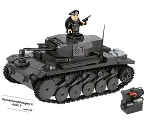 Cobi 2597 II WW Panzerkampfwagen II Ausf. F/813 kostek/1 figurka/1:28/od 9 lat
