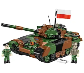 Cobi 2624 Armed Forces T-72 M1R (PL/UA) / 724 kostki / 2 figurki / 1:35 / od 8 lat
