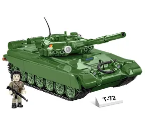Cobi 2625 Wojska lądowe T-72 (DDR/RADZIECKIE) / 680 kostek / 1 figurka / 1:35 / od 8 lat
