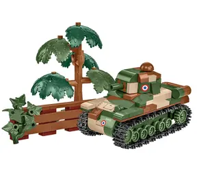Cobi 2719 II WW Renault R-35, PL/FR 2 w 1 / 258 kostek / 1:48 / od 6 lat