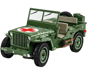 Cobi 2806 Willys MB Ambulans / 1131 elementów / 1:12 / od 10 lat