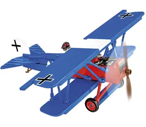 Cobi 2994 Great War Fokker D VII / 255 kostek / 1 figurka / 1:32 / od 8 lat
