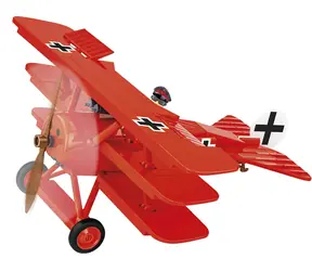 Cobi 2996 Great War Fokker Dr. I Red Baron / 206 kostek / 1 figurka / 1:32 / od 8 lat
