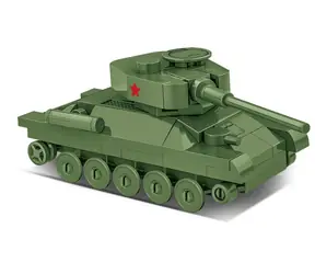 Cobi 3092 II WW Tank T-34/85 / 110 kostek / 1:72 / od 6 lat