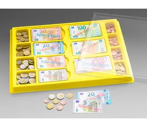 Kaseta plastikowa Wissner na banknoty i monety euro