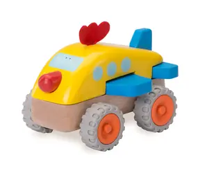Drewniany mini samolot w kształcie kurczaka Wonderworld