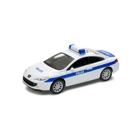 Welly Peugeot Coupe 407 POLICJA 1:34