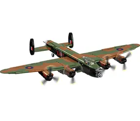 Cobi 5758 II WW Avro Lancaster B. III Dambuster EXECUTIVE / 1747 kostek / 3 figurki / 1:48 / od 10 lat