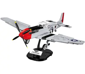 Cobi 5846 TOP GUN P-51 D Mustang / 350 kostek / 1 figurka / 1:32 / od 6 lat