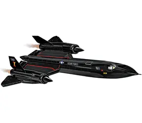 Cobi 5891 Lockheed SR-71 Blackbird / 1374 kostki / 1 figurka / 1:48 / od 9 lat