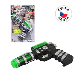 MaDe 15642 Pistolet na kule z zapasowymi kulami / 18 cm / 100 szt. / od 3 lat