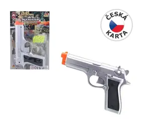 MaDe 70386 Pistolet sprężynowy na kartkę / 21 cm / od 3 lat