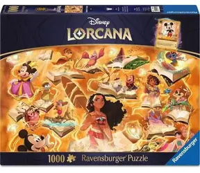 Ravensburger Disney Lorcana - Błyski Królestwa: Bursztyn / 1000 elementów / od 14 lat