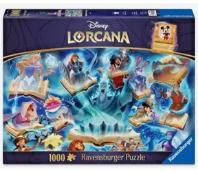 Ravensburger Disney Lorcana - Błyski Królestwa: Szafir / 1000 elementów / od 14 lat
