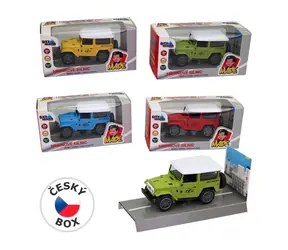 MaDe 14849 Metalowy samochód Jeep , tył / 9,5 x 4,6 x 5 cm / od 3 lat